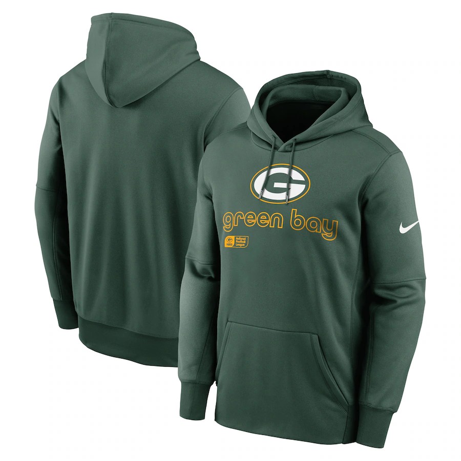 Men Green Bay Packers green style 23 NFL 2024 hoodie